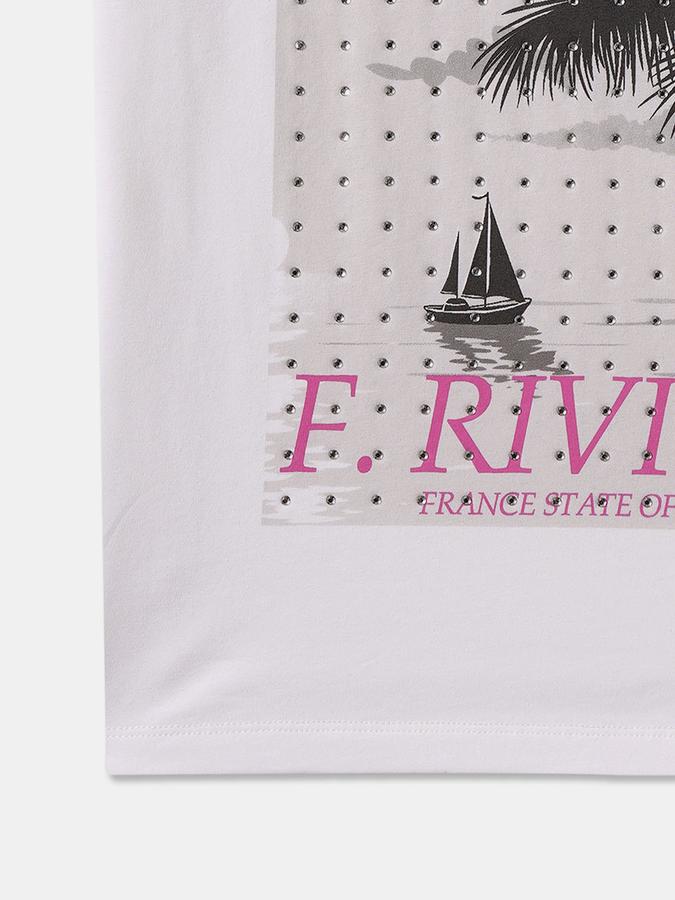 Girls Regular Fit Short Sleeve Crew Neck Top