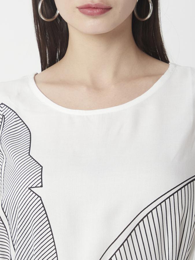 Women Viscose Printed A Line Ethnic Dress