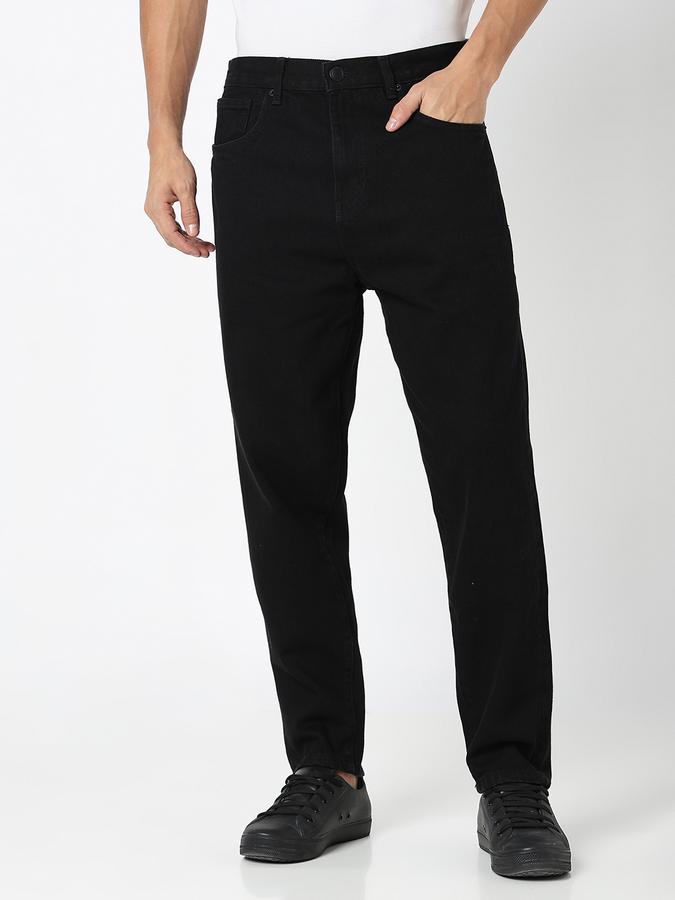 Men Solid Jeans image number 1