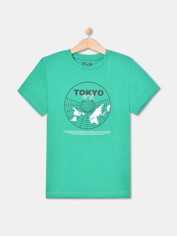 R&B Boys Green T-Shirts image number 0