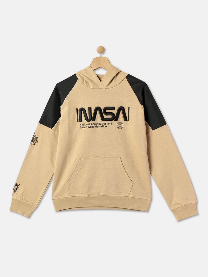 Boys Typographic Print Hoodie