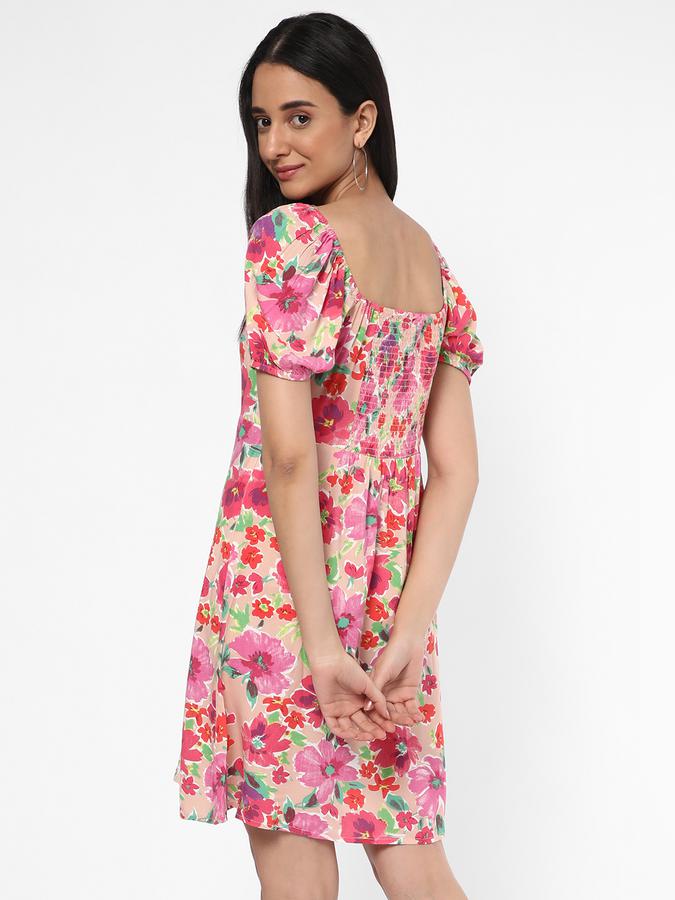 R&B Women Peach Dress data-index=