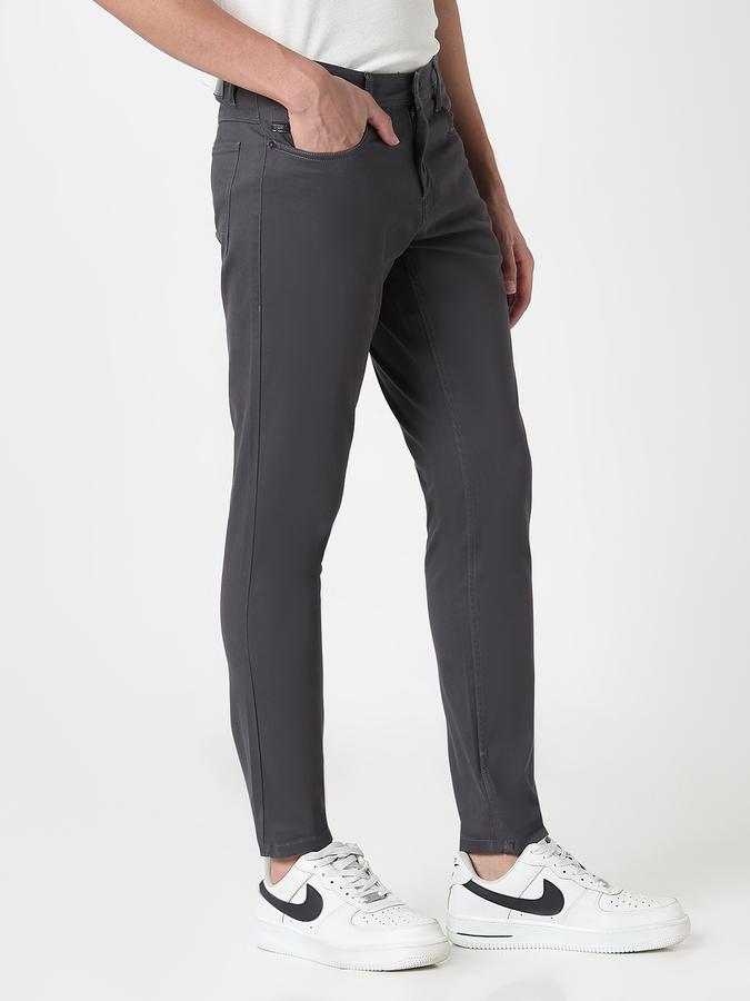 Skinny Fit Men Trousers image number 2
