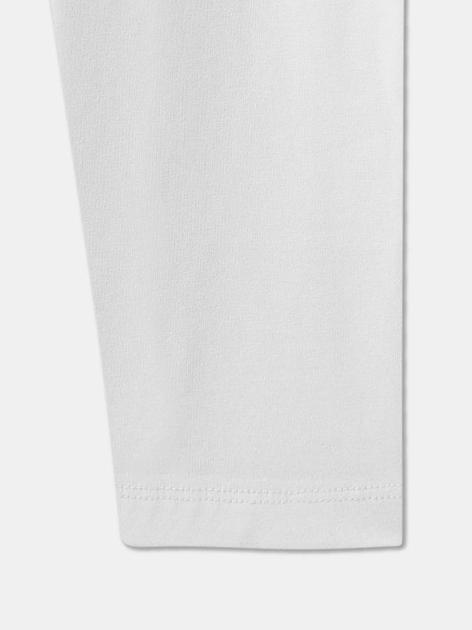 Girls Fitted Full Length Mid Rise Legging