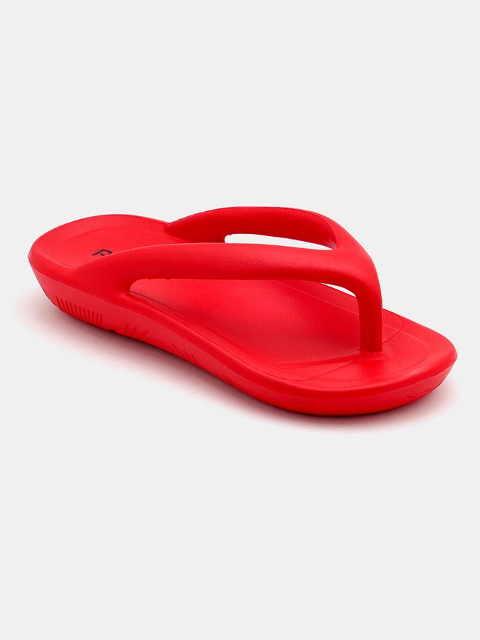 R&B Women Red Flip Flops image number 2