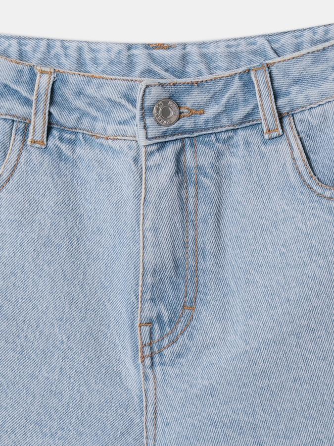 Girls Cotton Regular Fit Mid Waist Clean Hem Shorts