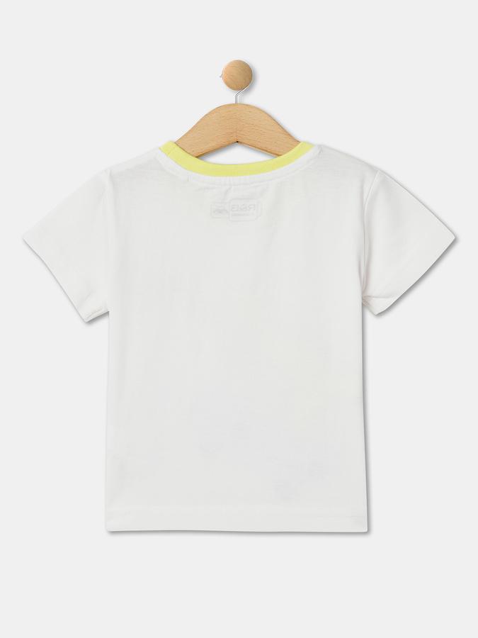 Boys Graphic Print Round-Neck T-Shirt image number 1