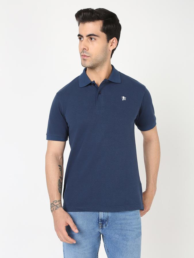 Men Regular Fit Polo T-Shirt image number 0