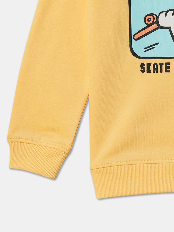 Full Sleeve Graphic Print Boys Sweatshirt image number 3