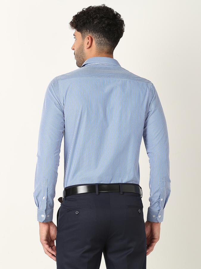 Men Striped Slim Fit Shirt image number 3