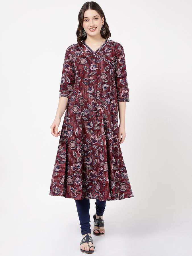 Women Printed A-Line Kurta image number 0