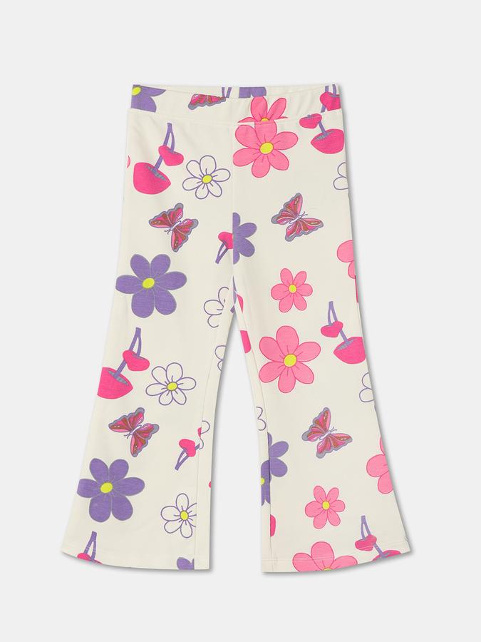 Girls Printed Pants & Top Set image number 3