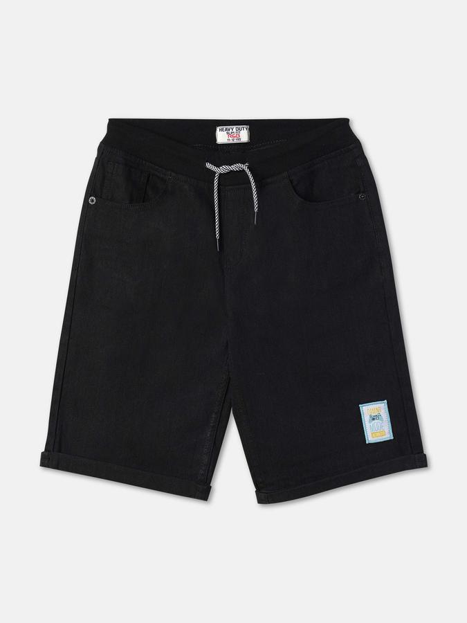 R&B Boys Black Shorts & 3/4ths