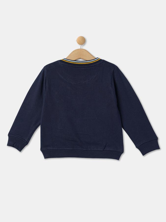 Boys Embroidered Regular Fit Sweatshirt image number 1