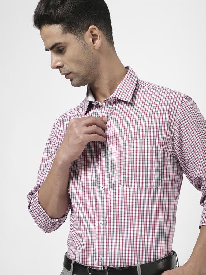 R&B Blue Men Formal Shirts image number 0