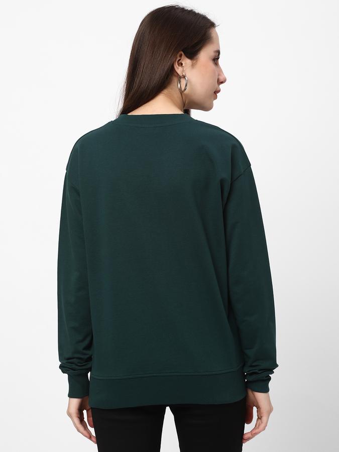 Women Regular Fit Graphic Print Sweatshirt image number 2