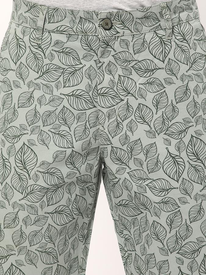 Boys Cotton Regular Fit Button Closure Clean Hem Shorts