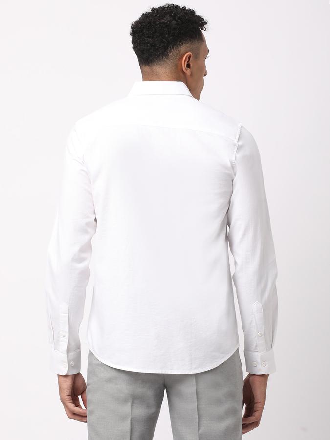 Men Regular Fit Spread-Collar Shirt image number 2