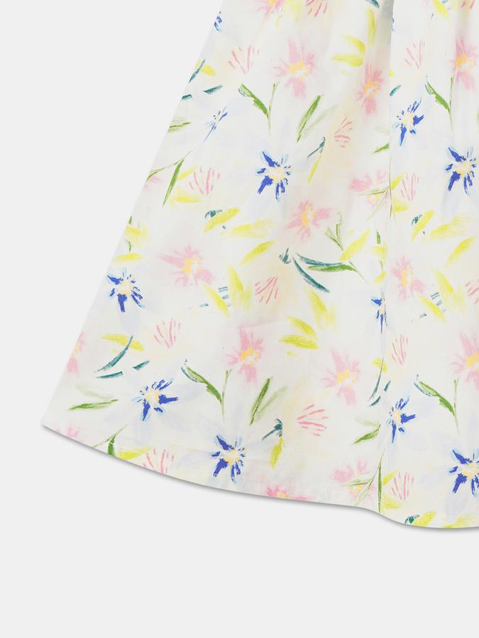 R&B Girl's A Line All Over Printed Woven Dress image number 3