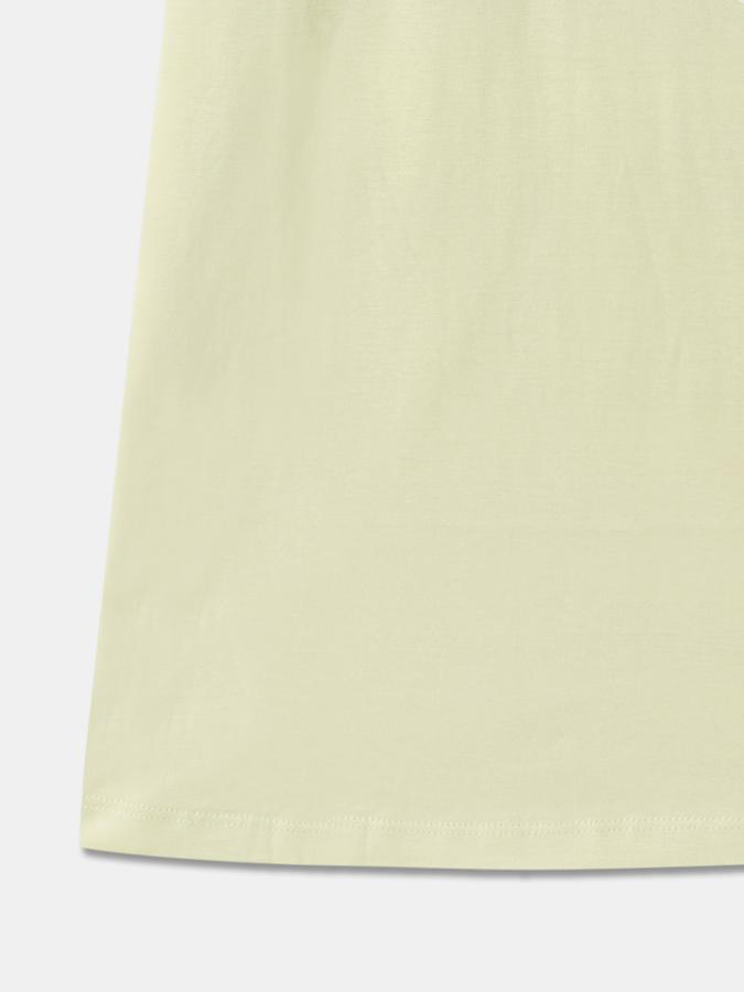 Girls Cotton Graphic Print Round Neck Short Sleeves Sleepwear Set