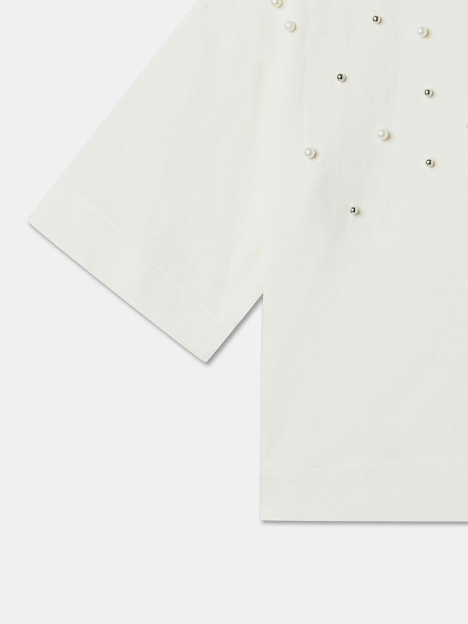 Girls Embellished Round-Neck Top image number 3