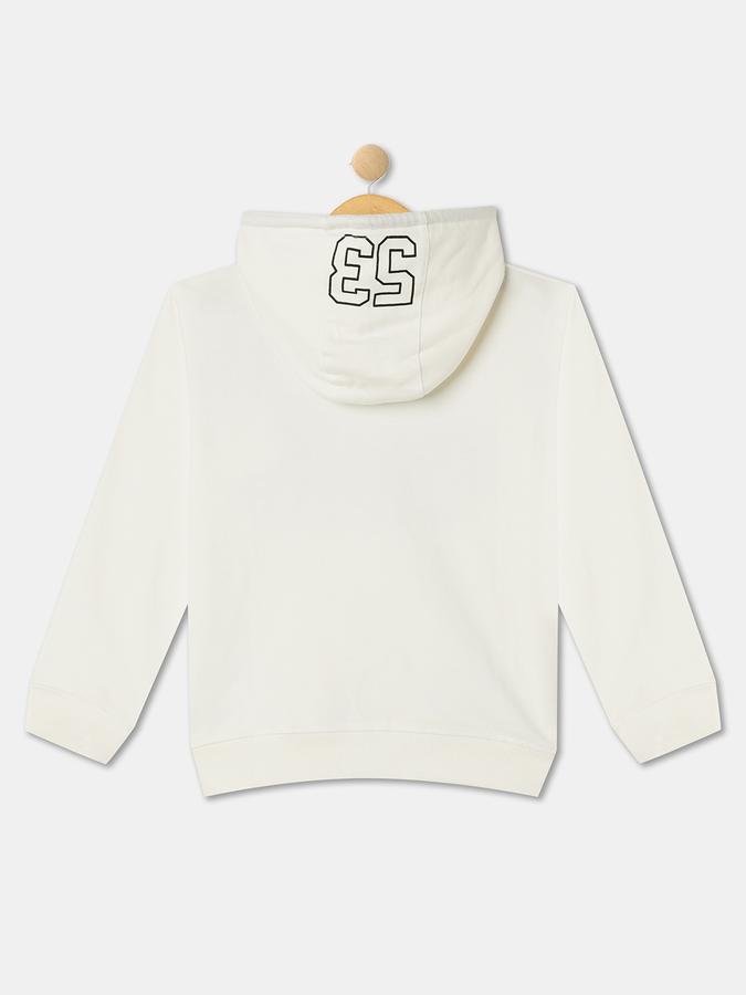 Boys Cotton Regular Fit Hooded Graphic Hoodie