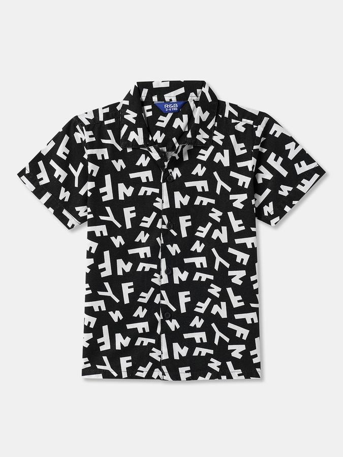 Boys Printed Casual Shirt image number 0