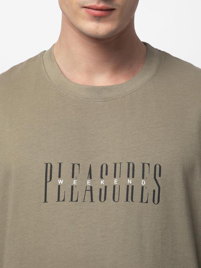 R&B MEN'S Graphic Printed T-Shirt with Crew Neck and Short Sleeves image number 3