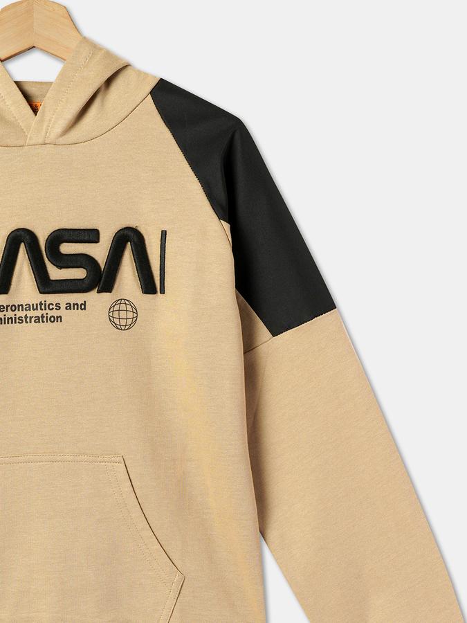 Boys Typographic Print Hoodie image number 2