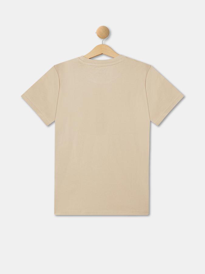 Boys Relaxed Fit Round-Neck T-Shirt image number 1