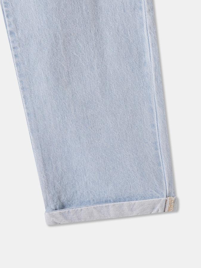 Girls Denim Regular Fit Paperbag Waist Washed Jeans