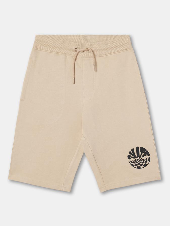 R&B Boys Beige Shorts & 3/4Ths image number 0