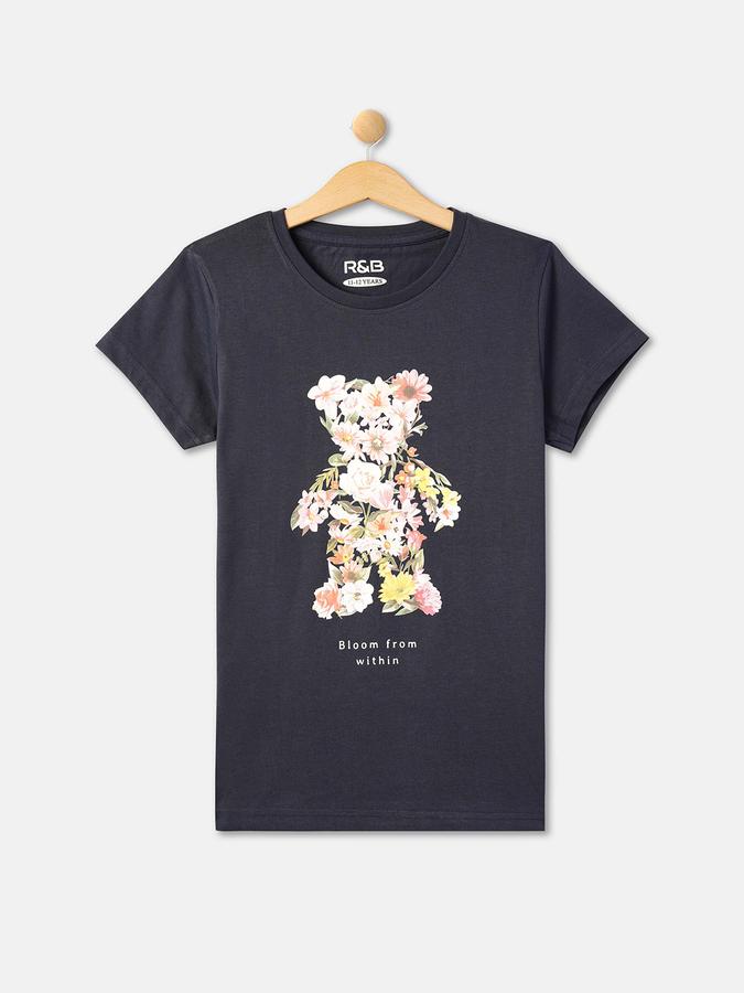 R&B Girl's Round Neck Graphic Tee image number 0