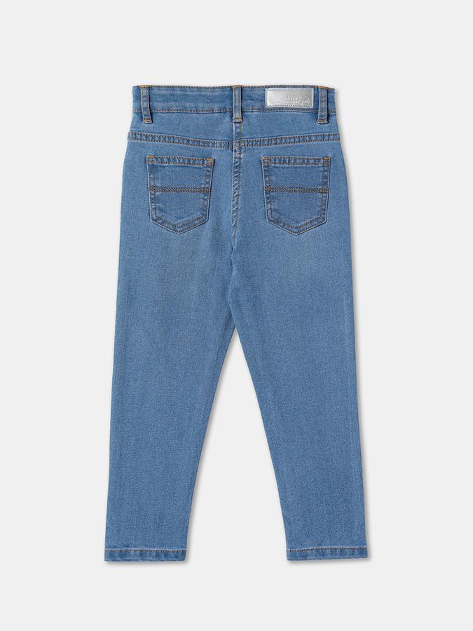Straight Jeans with Insert Pockets image number 1