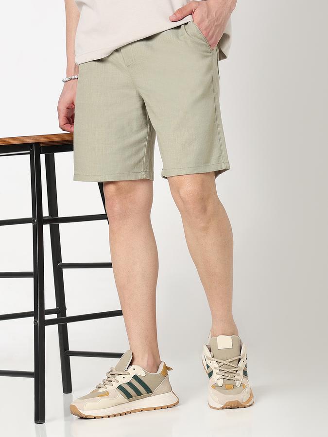 R&B Solid Men Casual Shorts image number 0