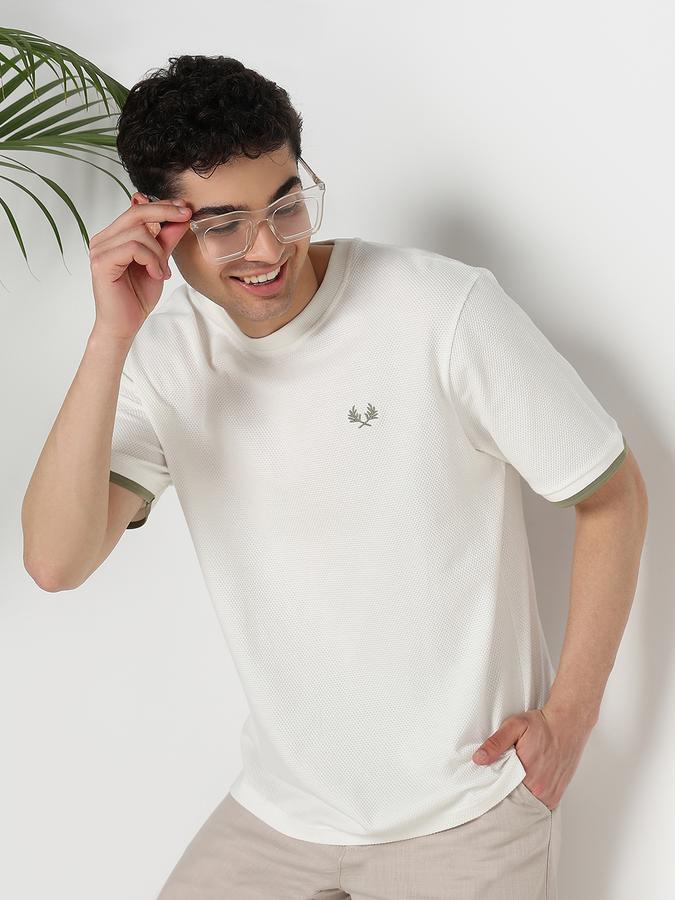 R&B Solid Men Round Neck T-Shirt