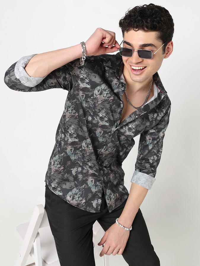 Mens Casual Long Sleeves shirt-Regular Fit