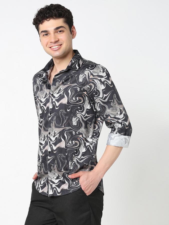 Mens Casual Long Sleeves shirt-Regular Fit image number 2