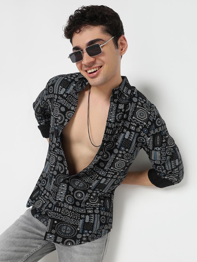 Mens Casual Long Sleeves shirt-SLIM FIT image number 0