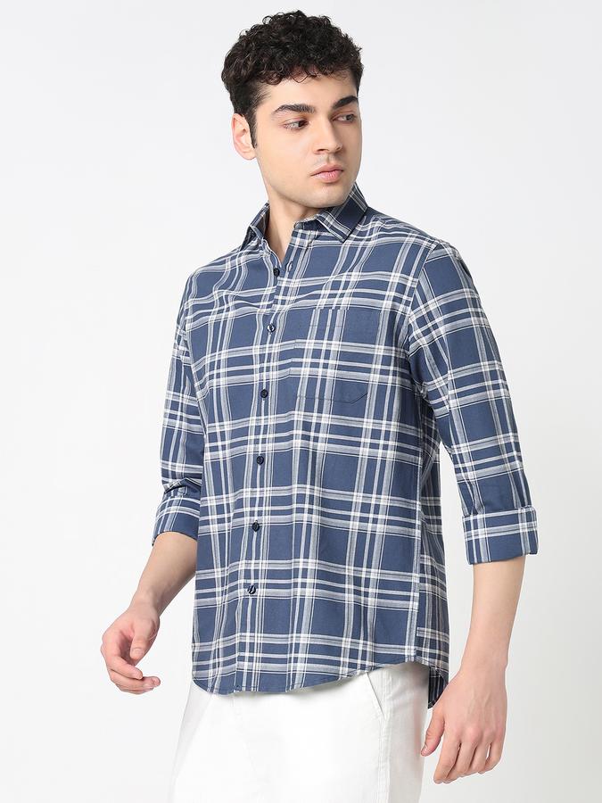 Mens Casual Long Sleeves shirt-Regular Fit image number 2