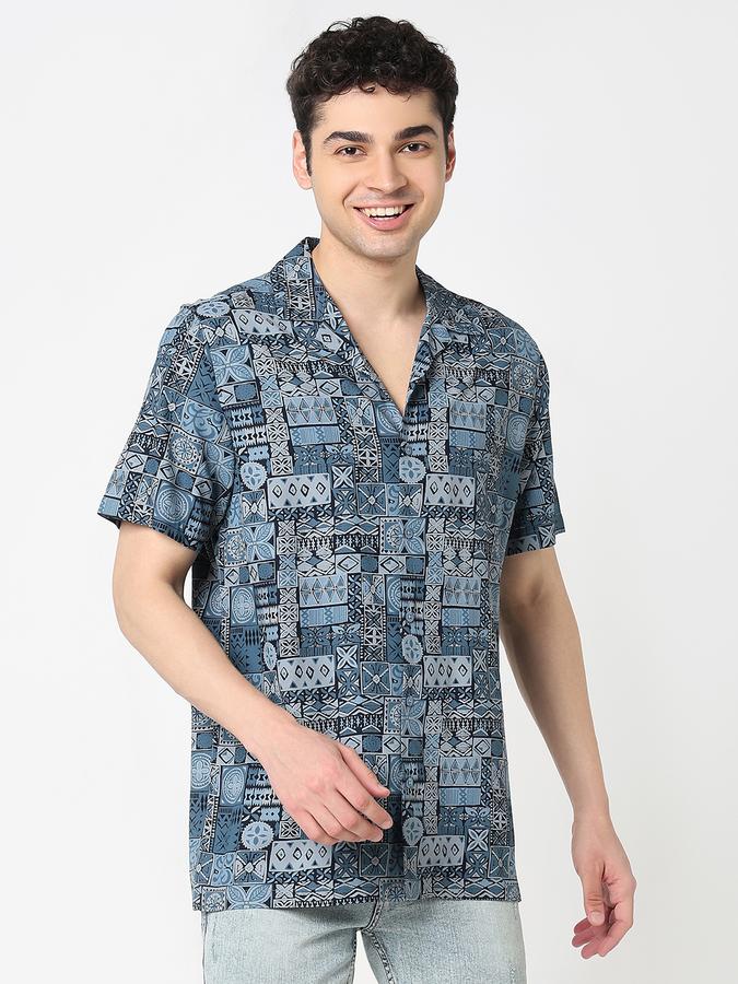 Mens Casual Short Sleeves shirt-Regular Fit image number 1