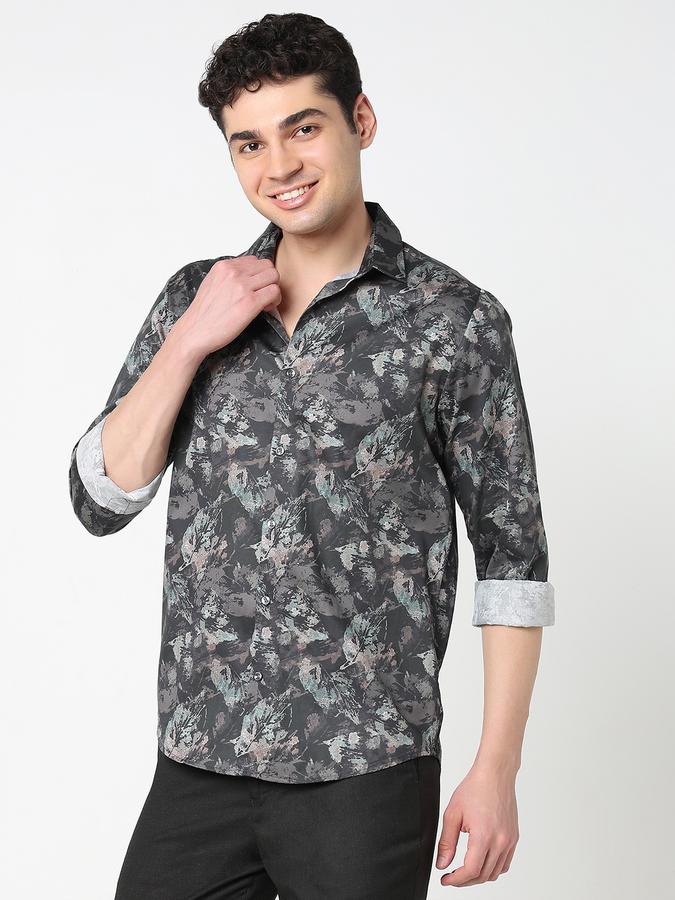 Mens Casual Long Sleeves shirt-Regular Fit image number 2