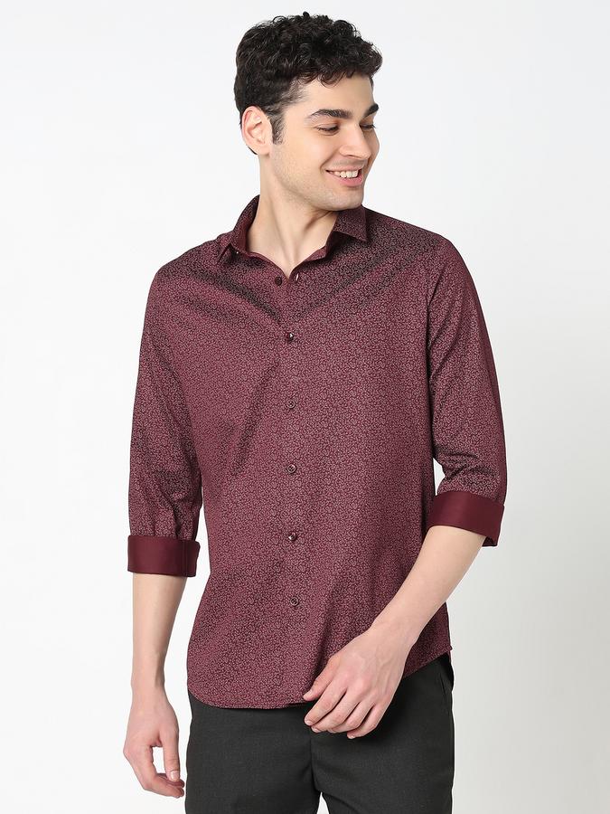 R&B Men Printed Casual Shirt data-index=