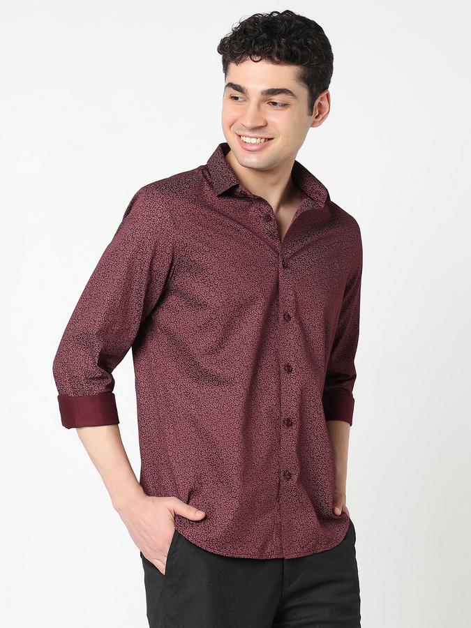 R&B Men Printed Casual Shirt data-index=