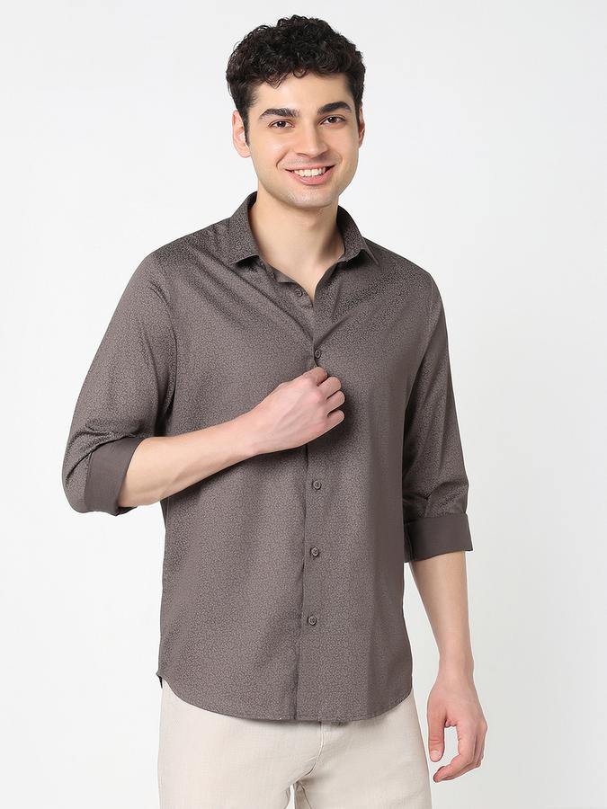 R&B Men Printed Casual Shirt data-index=