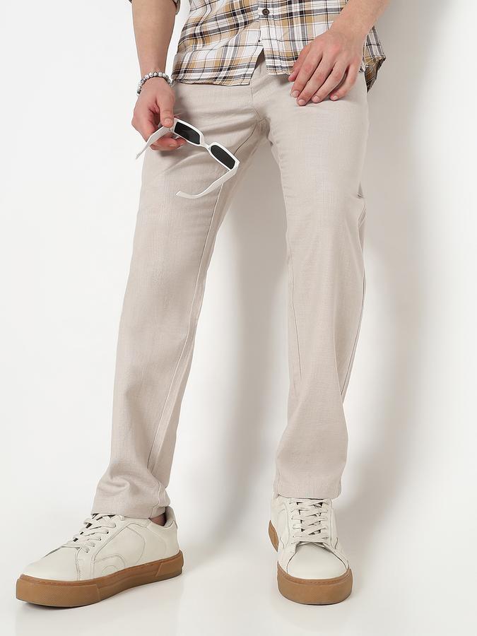 R&B Regular Fit Men Trousers data-index=